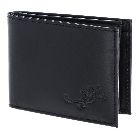 oxmox Leather Porte-monnaie Protection RFID Cuir véritable 11 cm