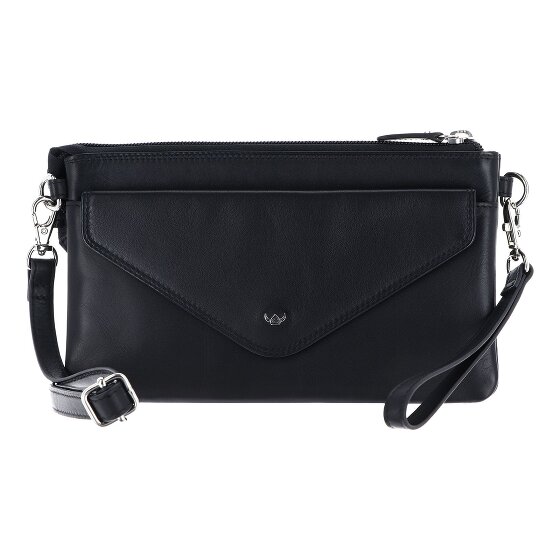 Golden Head Polo Portefeuille d'embrayage Protection RFID Cuir véritable 22 cm