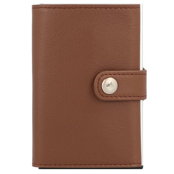 Samsonite Étui pour cartes de crédit Alu Fit RFID en cuir 6,5 cm