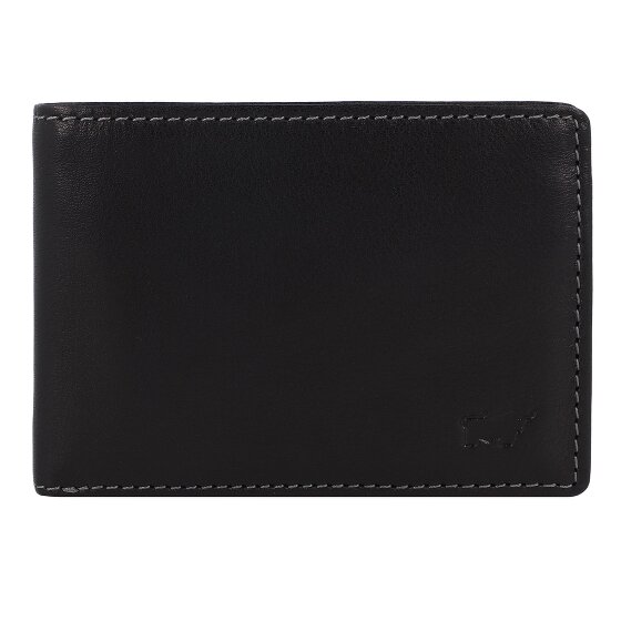Braun Büffel Arezzo Porte-monnaie Protection RFID Cuir 10.5 cm