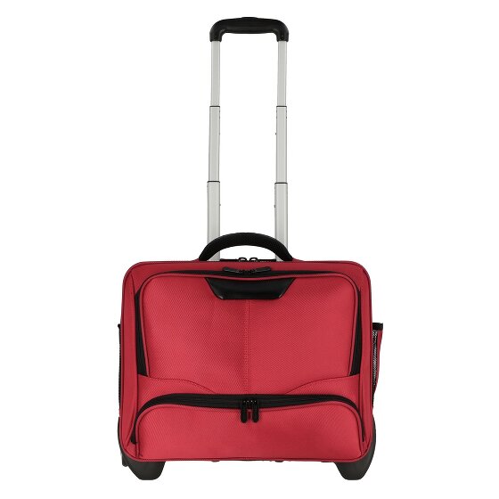 Dermata 2 roulettes Trolley d'affaires 41 cm Compartiment pour ordinateur portable