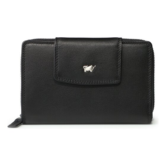 Braun Büffel Golf 3.0 Porte-monnaie Protection RFID Cuir 14 cm