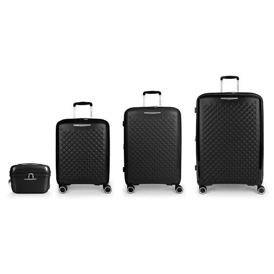 Gabol Queens 4 roulettes Set de valises 4 pièces avec soufflet d'extension