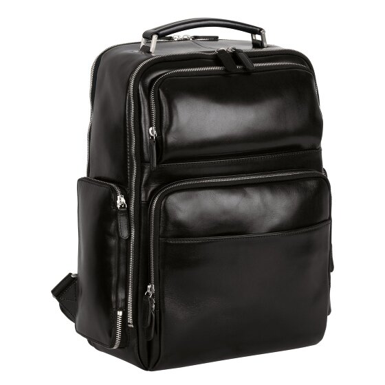 Leonhard Heyden Cambridge Sac à dos en cuir 42 cm pour ordinateur portable