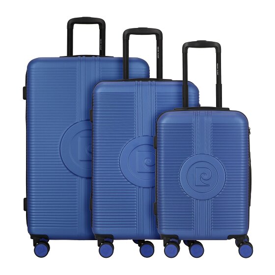 pierre cardin 4 roulettes Set de valises 3 pièces