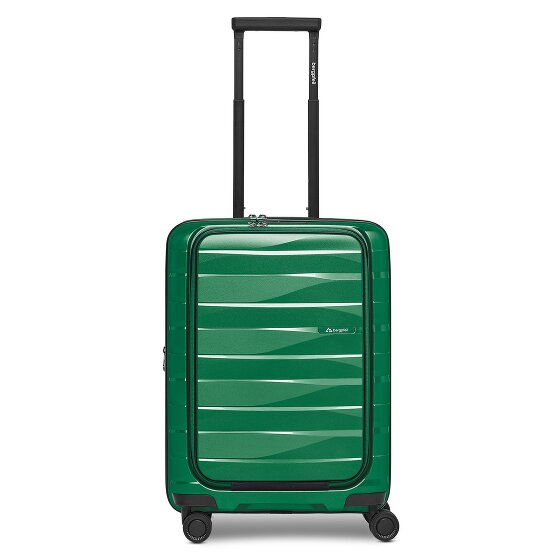 Bergpfeil Travel 4 roulettes Trolley de cabine 55 cm Compartiment pour ordinateur portable avec soufflet d'extension
