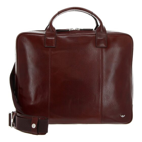 Golden Head Colorado Attaché-case Protection RFID Cuir véritable 38 cm Compartiment ordinateur