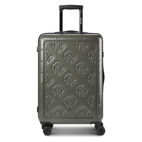 Roberto Cavalli Florence 4 roues Valise cabine 63 cm avec soufflet d'extension