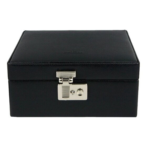 Windrose Beluga Boîte à bijoux Cuir 19.5 cm