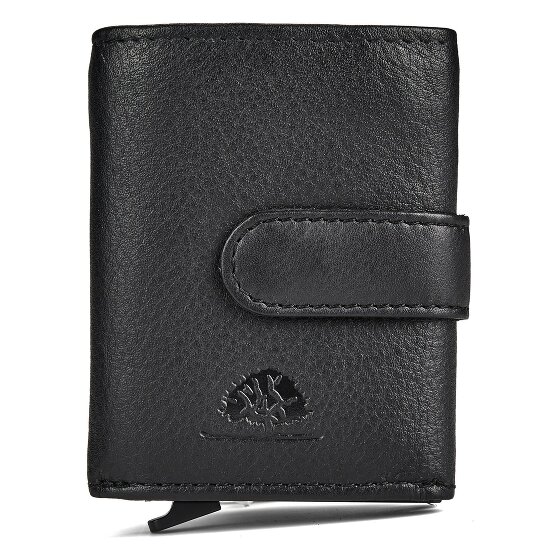 Greenburry Vintage Porte-monnaie Protection RFID Cuir véritable 10 cm