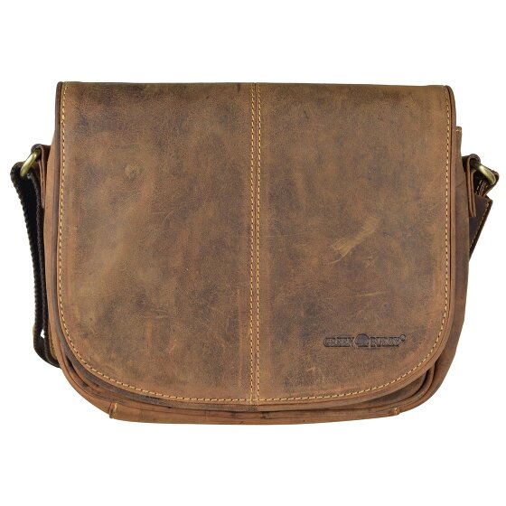 Greenburry Sac à bandoulière Vintage en cuir 28 cm