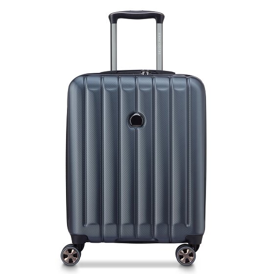 Delsey Paris Longitude 4 roulettes Trolley de cabine 55 cm avec soufflet d'extension