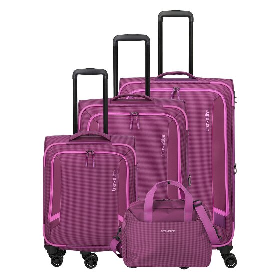 Travelite Corsiica 4 roulettes Set de valises 4 pièces