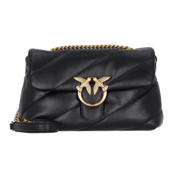 PINKO Love Puff Sac à bandoulière Cuir véritable 27 cm