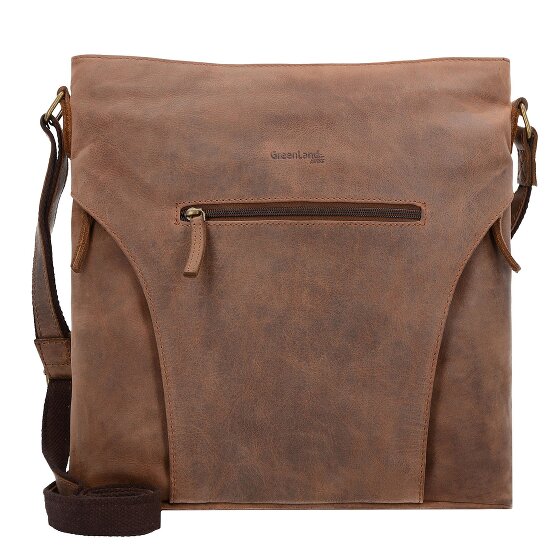 Greenland Nature Montenegro Sac à bandoulière en cuir 33 cm