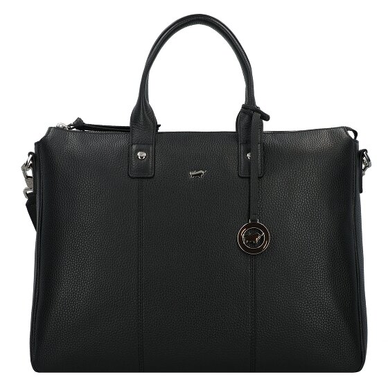Braun Büffel Hanna Sac de shopper Cuir véritable 39 cm Compartiment ordinateur