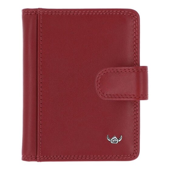 Golden Head Polo Étui pour cartes de crédit Protection RFID Cuir véritable 8 cm
