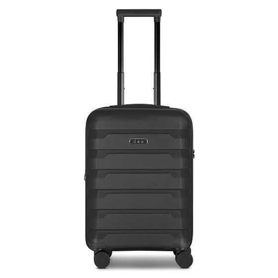 d&n South Dakota 4 roulettes Trolley de cabine S 55 cm avec soufflet d'extension