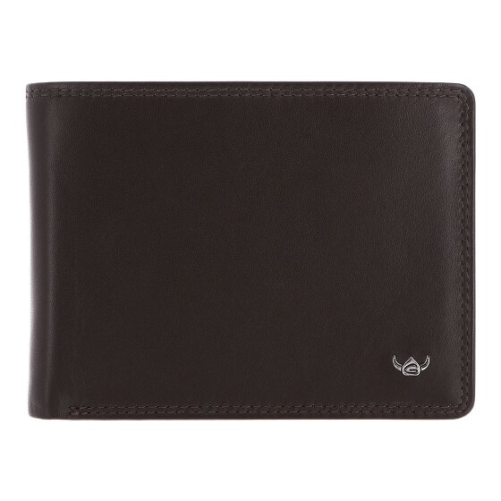 Golden Head Polo Porte-monnaie Protection RFID Cuir véritable 12.5 cm