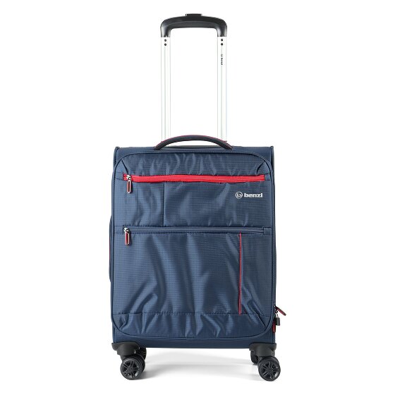 Benzi 5825 4 roulettes Trolley de cabine 55 cm avec soufflet d'extension