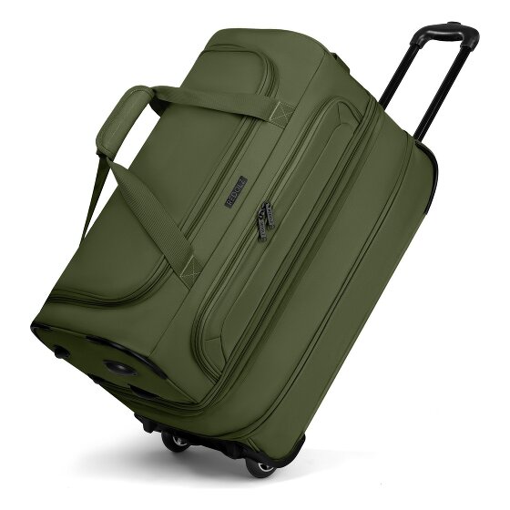 Redolz Sac de voyage Duffle Essentials à 2 roulettes 55 cm M avec soufflet d'extension