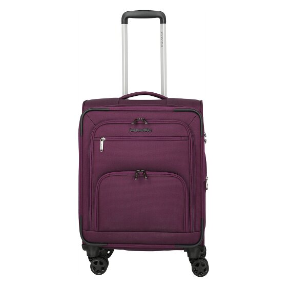 Travelite Cubis 4 roues Valise cabine S 55 cm avec soufflet d'extension