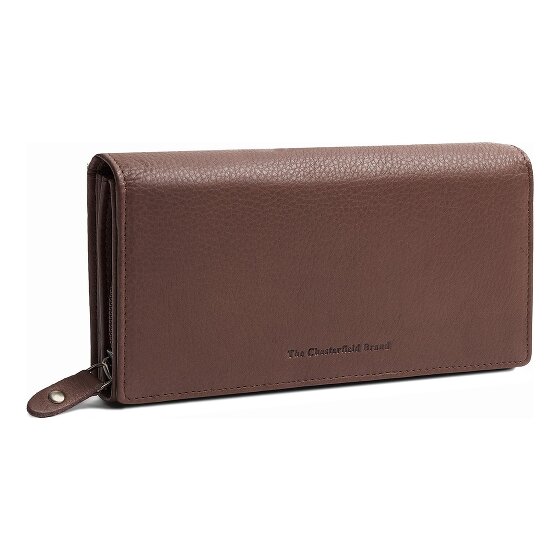 The Chesterfield Brand Valetta Porte-monnaie Protection RFID Cuir véritable 18 cm