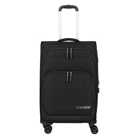 Travelite Kick Off 4 roues Valise cabine M 67 cm avec soufflet d'extension