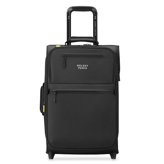 Delsey Paris Maubert 2.0 2 roulettes Trolley de cabine 55 cm avec soufflet d'extension
