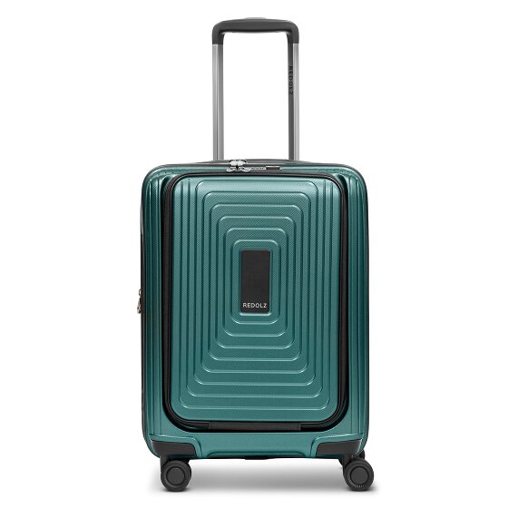Redolz Essentials 14 4 roues Valise cabine S 55 cm Compartiment ordinateur avec soufflet d'extension