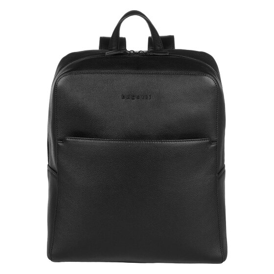 bugatti Black Daypack Cuir 40 cm Compartiment pour ordinateur portable
