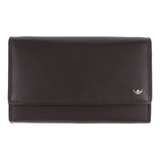 Golden Head Polo Porte-monnaie Protection RFID Cuir véritable 17 cm