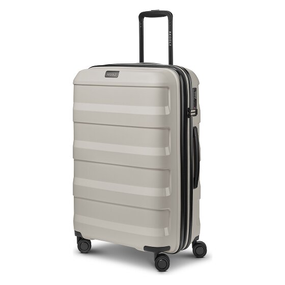 Redolz Pro PP 4 roues Valise cabine 66 cm '"avec soufflet d''extension"'