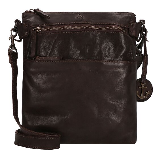 Harbour 2nd Anchor Love Zora Sac à bandoulière Cuir véritable 26 cm