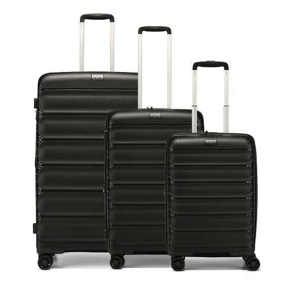 d&n Travel Line 4700 4 roulettes Set de valises 3 pièces avec soufflet d'extension