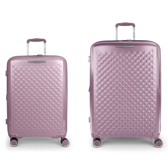 Gabol Queens 4 roulettes Set de valises 2 pièces avec soufflet d'extension
