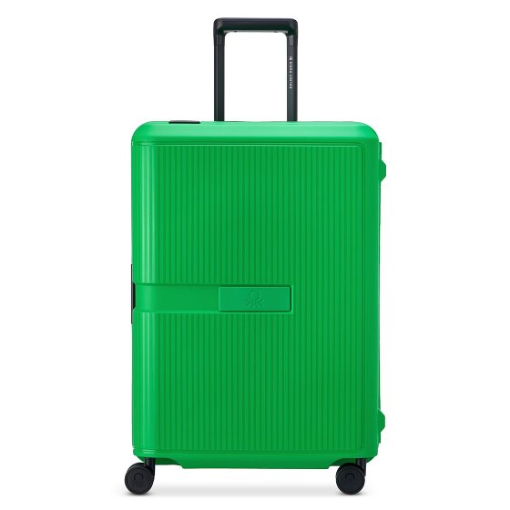 Delsey Paris x United Colors of Benetton Color Block Hardside 4-roll Trolley 67 cm