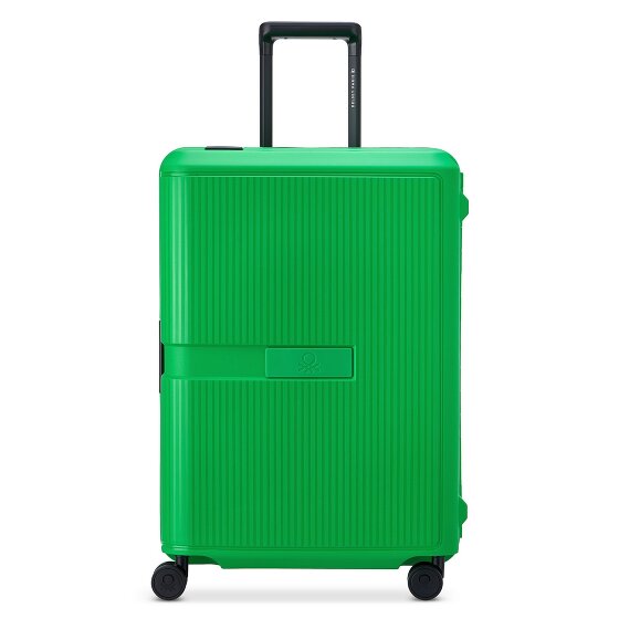 Delsey Paris x United Colors of Benetton Color Block Hardside 4-roll Trolley 67 cm