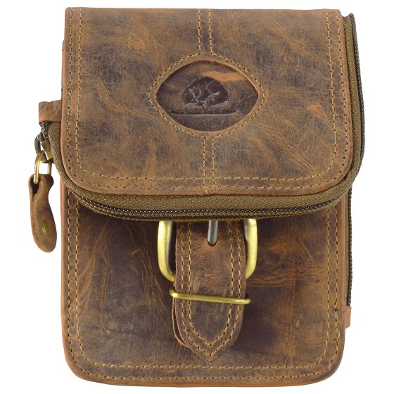 Greenburry Sac banane vintage en cuir 14,5 cm