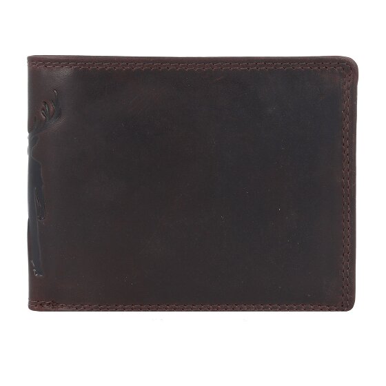 Jack Kinsky Monterey Porte-monnaie Protection RFID Cuir 12.5 cm