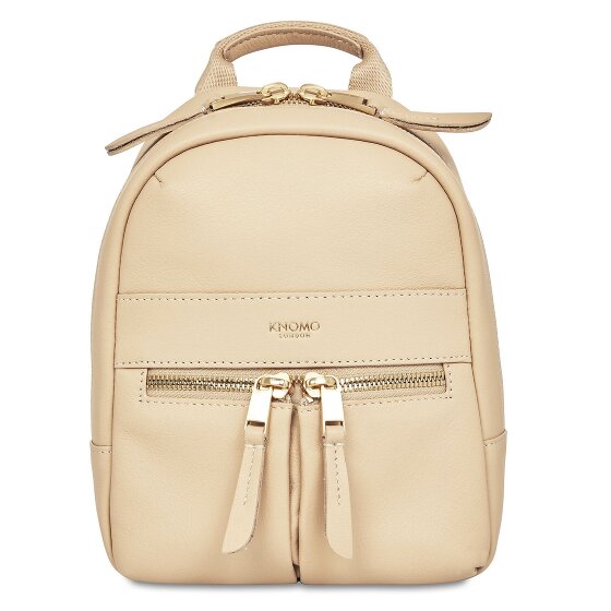 Knomo Sac à dos de ville Protection RFID Cuir véritable 20 cm