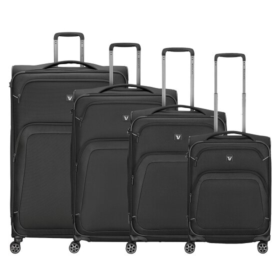 Roncato Gateway 4 roulettes Set de valises 4 pièces avec soufflet d'extension