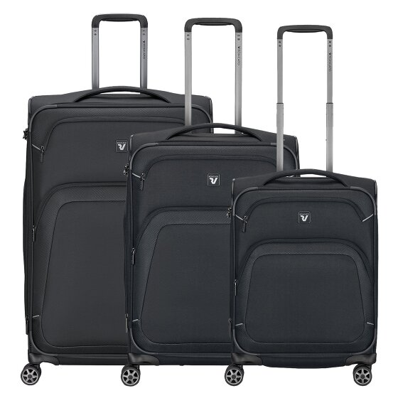 Roncato Gateway 4 roues Set de valises 3 pièces avec soufflet d'extension