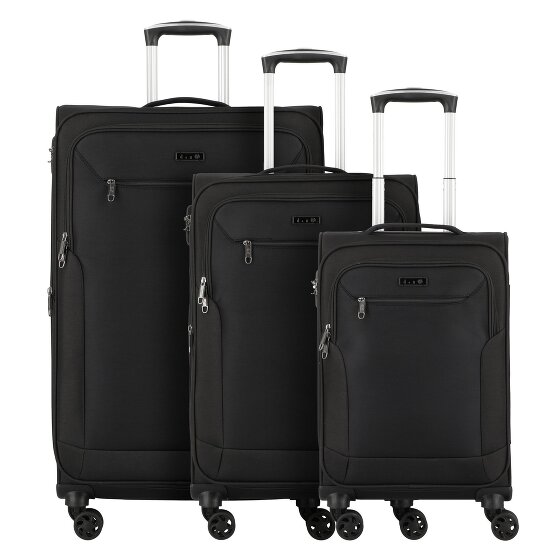 d&n Travel Line 6804 Set de valises à 4 roulettes 3pcs.
