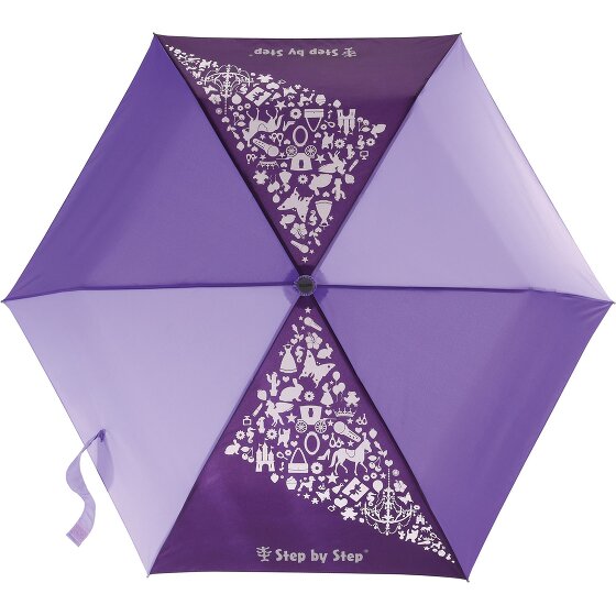 Step by Step Magic Rain Effect Parapluie de poche pour enfants 22,5 cm