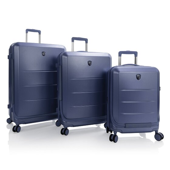 Heys EZ Fashion 4 roulettes Set de valises 3 pièces avec soufflet d'extension