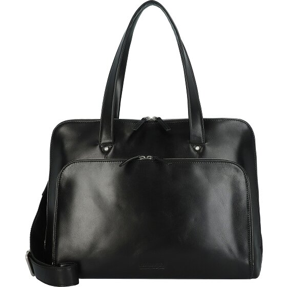 Leonhard Heyden Cambridge Sac à bandoulière en cuir 41 cm Compartiment pour ordinateur portable