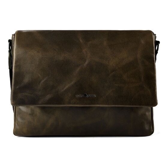 Greenburry Newport Besace Cuir véritable 35 cm