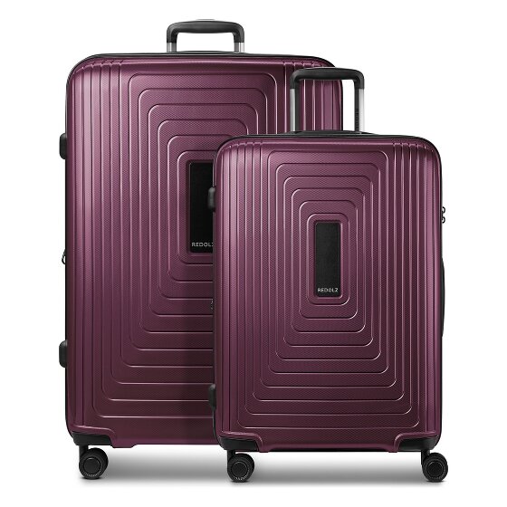 Redolz Essentials 14 4 roues Set de valises 2 pièces avec soufflet d'extension