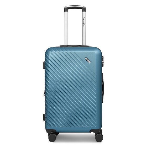 Check.In Paradise 2.0 4 roues Valise cabine M 68 cm avec soufflet d'extension